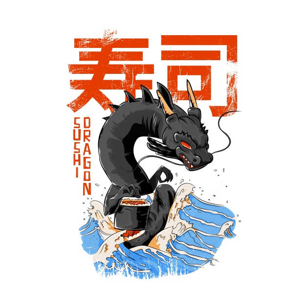 Sushi Dragon by Teewyld