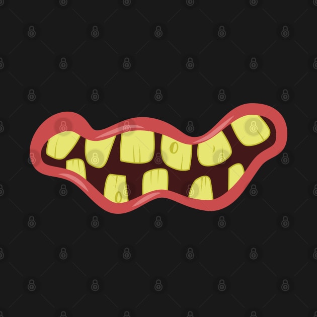 Monster mouth by gold package