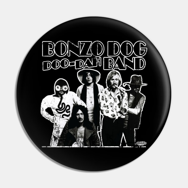Bonzo Dog Band-4 Pin by BonzoTee