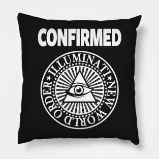 ILLUMINATI CONFIRMED - NEW WORLD ORDER AND CONSPIRACY Pillow