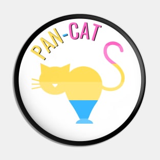 PANsexual Cat Pin