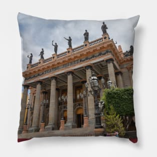 Mexico. Guanajuato. Teatro Juarez. Pillow