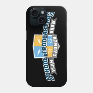 School of Podcasting Phone Case