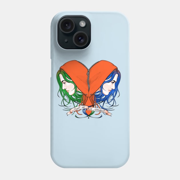 Clementine's Heart Phone Case by castlepop