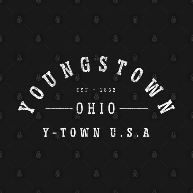 Y-Town USA - Hometown Pride - Youngstown print by Vector Deluxe