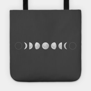 Phases of the Moon - Horizontal - Nature - Celestial - Lunar Tote