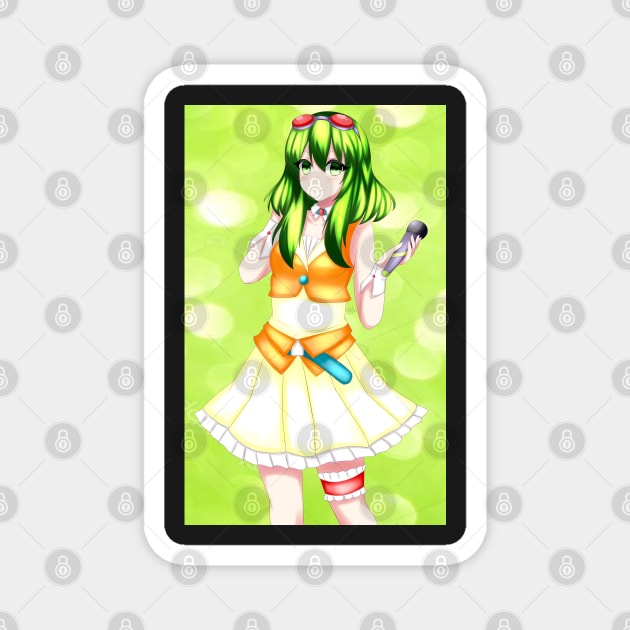 Gumi (Vocaloid) Magnet by Mochichansenpai