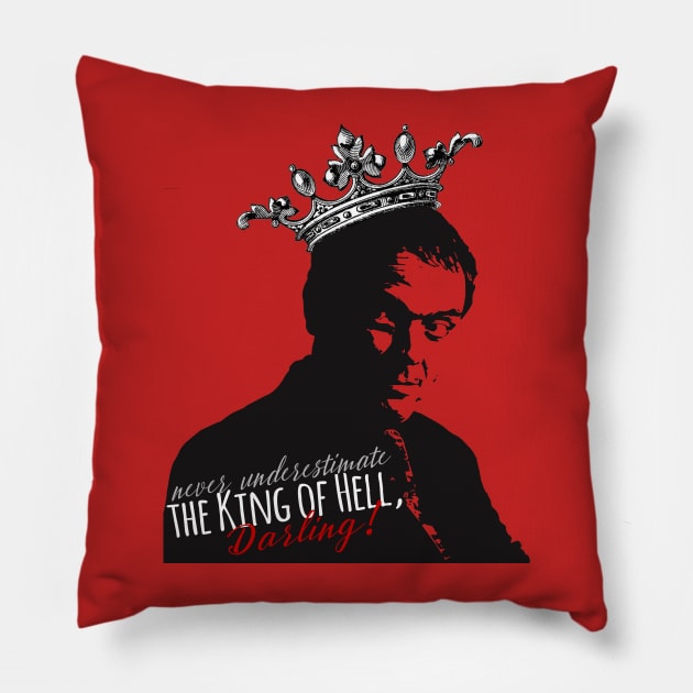 Never Underestimate Crowley Pillow by ctofine