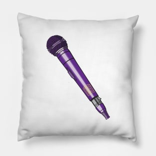 Microphone (Purple Haze Colorway) Analog / Music Pillow