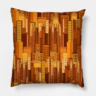 City Sunrise Pillow