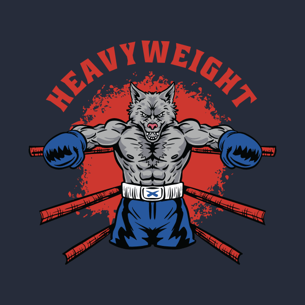 Heavy Weight Boxing Wolf by FelippaFelder