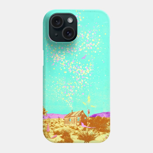 DESERT CABIN Phone Case by Showdeer