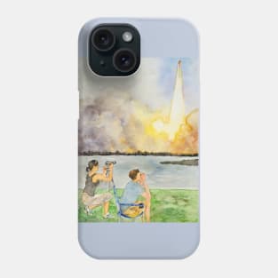 Final Launch of Space Shuttle Phone Case