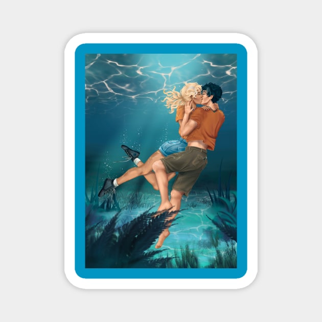 Underwater Kiss Magnet by Arts of Kae