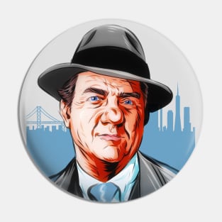 Karl Malden - An illustration by Paul Cemmick Pin