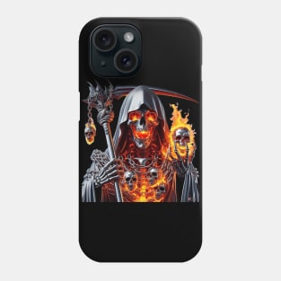 Grim Reaper by focusln Phone Case