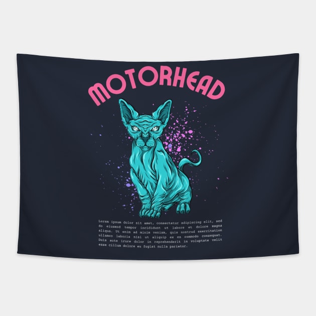 motorhead Tapestry by Oks Storee