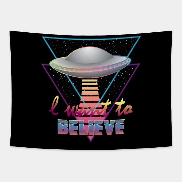 I Want to Believe Tapestry by Desdymona