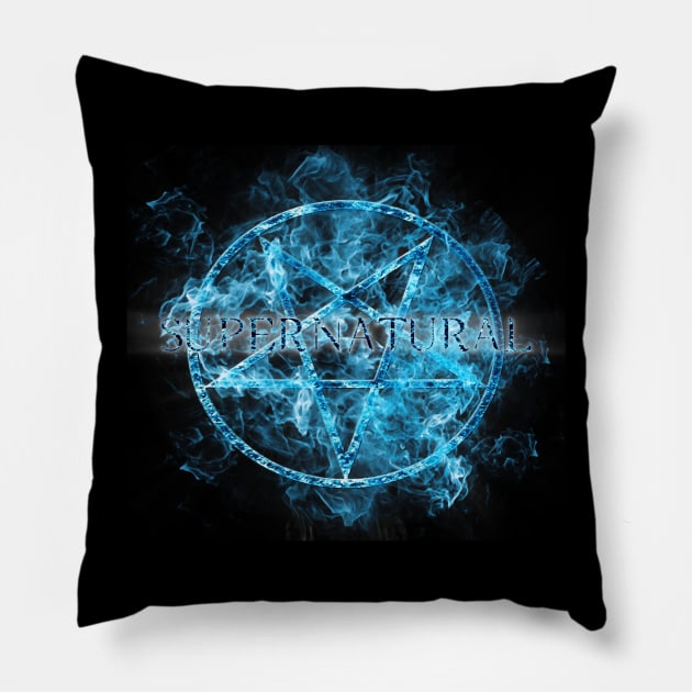 Supernatural Pentagram A1 Pillow by Ratherkool