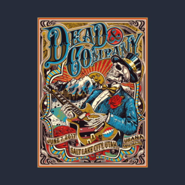 dead and company Dead And Company Summer Tour TShirt TeePublic