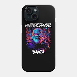 Undercover Santa in Town 3 Phone Case