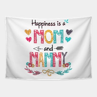 Happiness Is A Mom And Mammy Wildflower Happy Mother's Day Tapestry