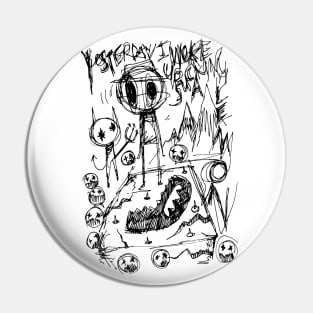 Everything in its Right Place Illustrated Lyrics Pin