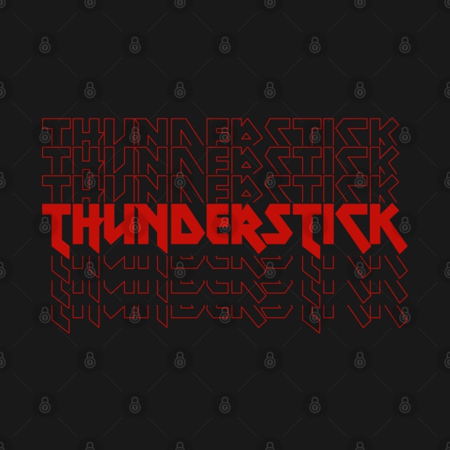 IRON TEXT || THUNDERSTICK by LAVA-ROMA-NOVA