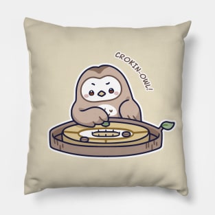 Kawaii Games Crokinole Owl Pillow
