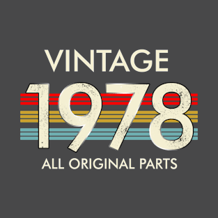 Vintage 1978 All Original Parts T-Shirt