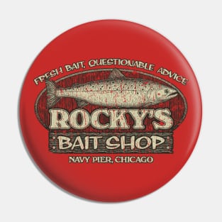 Rocky's Bait Shop Chicago 1923 Pin