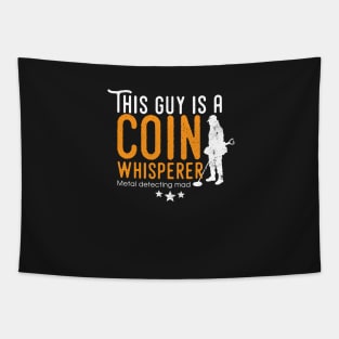 Fun metal detecting - great gift idea for coin collecting fans Tapestry