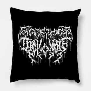 DICK WOLF - Metal Logo Pillow