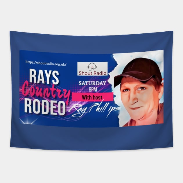 Ray's Country Rodeo Tapestry by Shout Radio