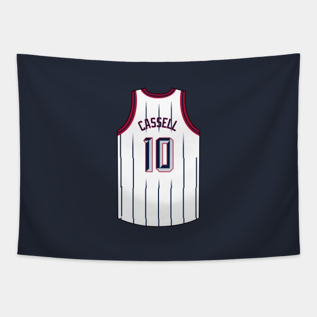 Sam Cassell Houston Jersey Qiangy Tapestry by qiangdade