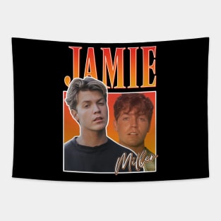 Jamie Miller Fan art Tapestry