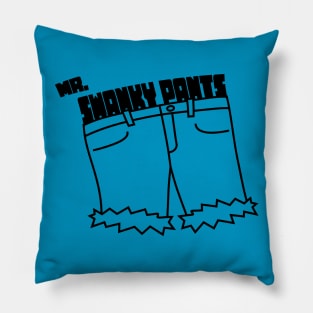 Mr. Swanky Pants-(Dark Version) Pillow