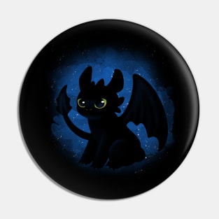 Night Fury Toothless Dragon Pin