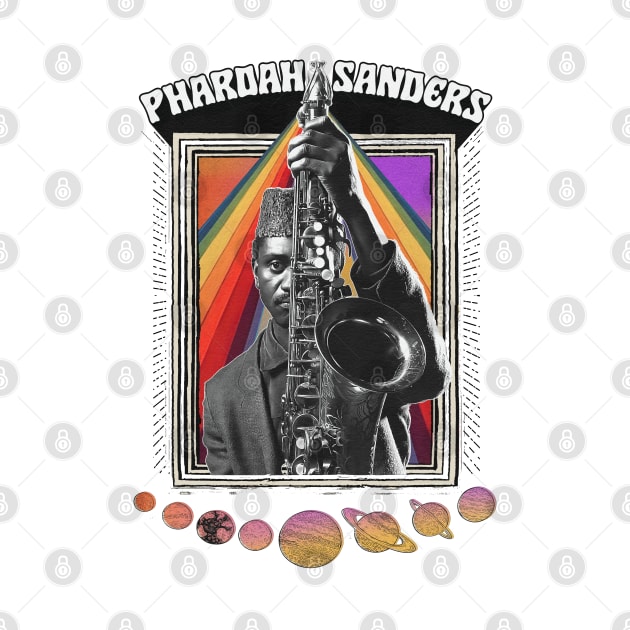 -- PHAROAH SANDERS --- Original Psychedelic Design by DankFutura