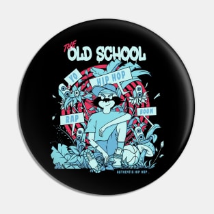 Old School Hip Hop Pin