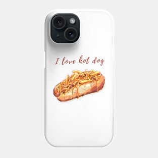 Hot dog Phone Case