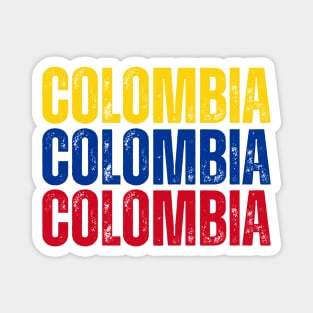 Colombia flag, colombian flag Magnet