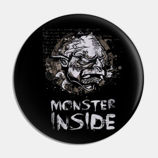 Monster Inside Pin