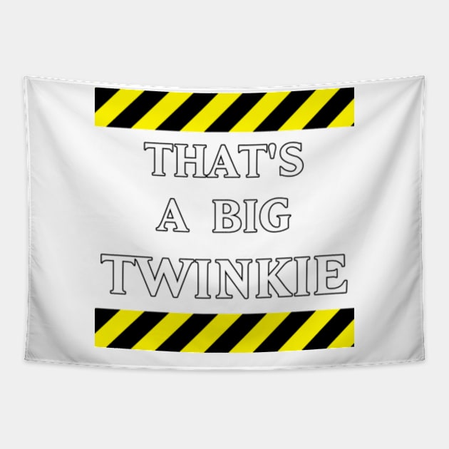 Ghostbusters "That's a big Twinkie" Winston Quote Tapestry by TheMagicGhostbuster