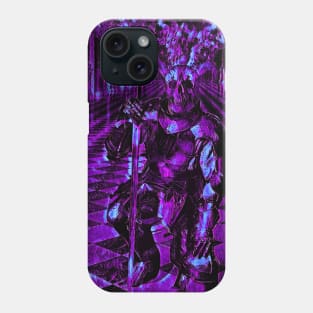 Undead warrior (Purple) Phone Case