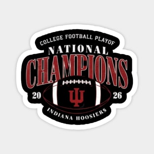 Indiana Hoosiers National Championship Magnet