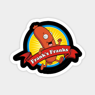 Frank's Franks Logo Magnet