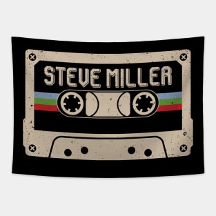 Personalized Miller Name Birthday Vintage Cassette Tape Tapestry