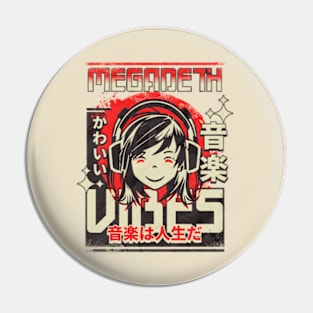 mega Vibes Music Pin