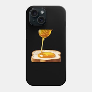 Honey Coffee Kawaii Yummy Vintage Beekeeper Bread Sandwich Toast Bee Tea Phone Case